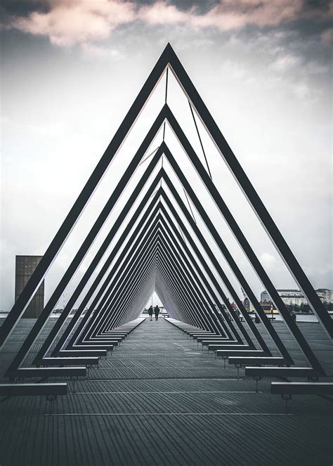 Hd Wallpaper Eternal Days Architectural Photography Of Triangle