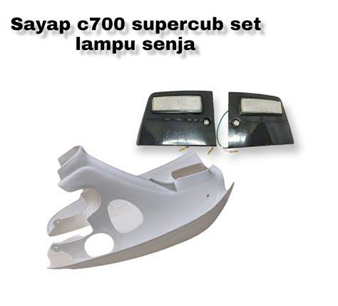 Sayap Tebeng Honda C Super Cup Set Lampu Senja Lazada Indonesia