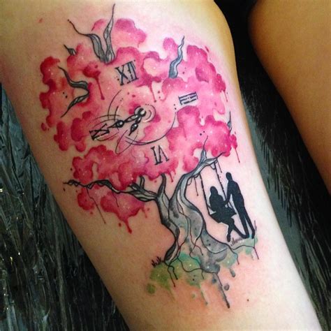 One of the most interesting tattoo designs that actually carries deep meaning is the cherry blossom tree. 75+ Best Japanese Cherry Blossom Tattoo - Designs ...