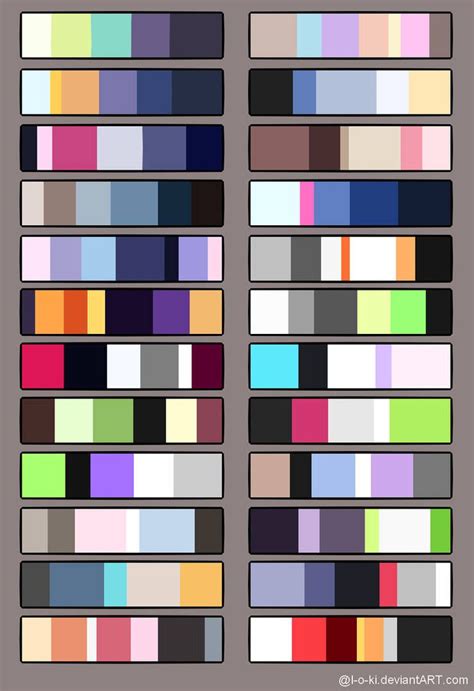 F2u Random Color Palettes 2 By Spookiigalaxii On Deviantart Palette