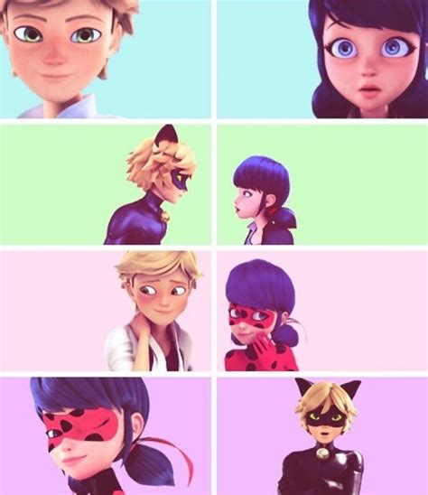 Adrian Marinette Chatnoir Ladybug Miraculousladybug