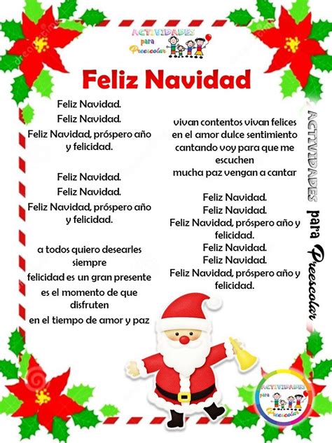 Canciones NavideÑas Imagenes Educativas Cancionero Navideño