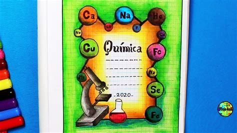 Caratulas Para Cuadernos Quimica Portadas De Quimica Coversgo