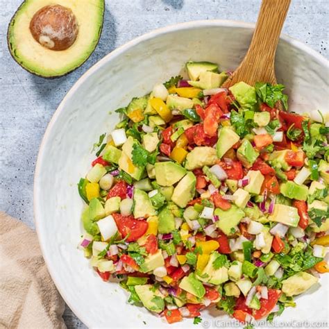 The Best Avocado Salsa Recipe Easy And Low Carb