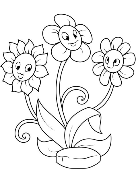 Coloriage Marguerite Facile T L Charger Et Imprimer Gratuit Sur