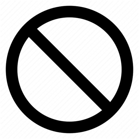 No Icon Png Png Image Collection