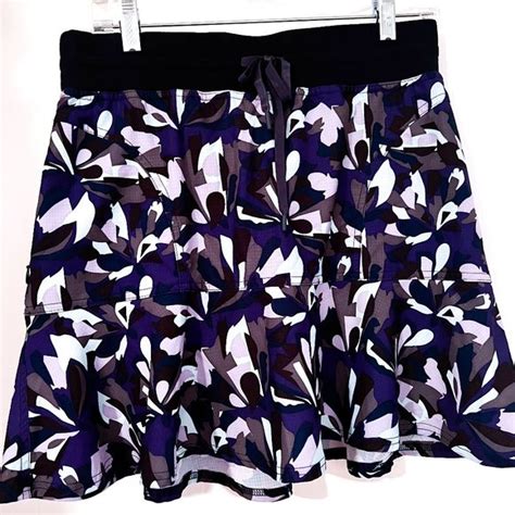 Title Nine Shorts Title Nine Skirt With Perks Skort In Mardi Gras Size Medium Poshmark
