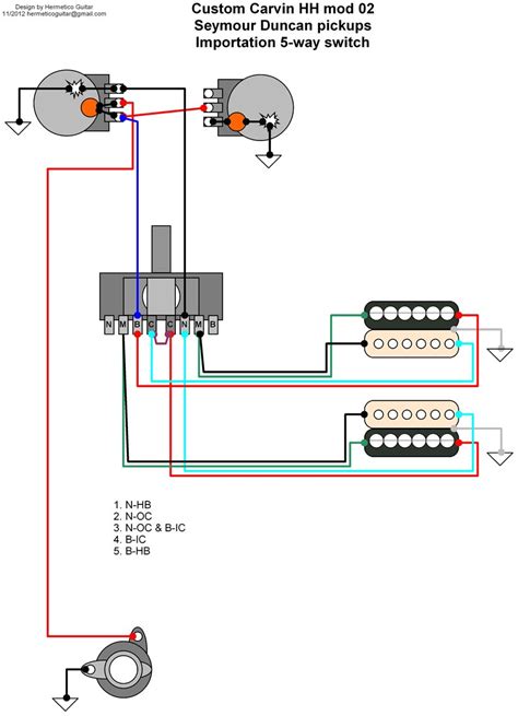 3 Way Guitar Switch Wiring Diagram