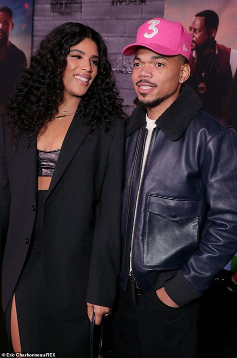 Chance The Rapper And His Wife Kirsten Corley Look Stylish In Black As