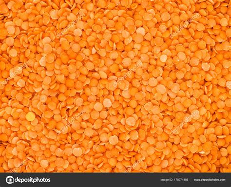 Bowl Of Dry Uncooked Red Lentils Stock Photo Richardmlee