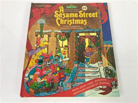 A Sesame Street Christmas Book 1982 Muppets