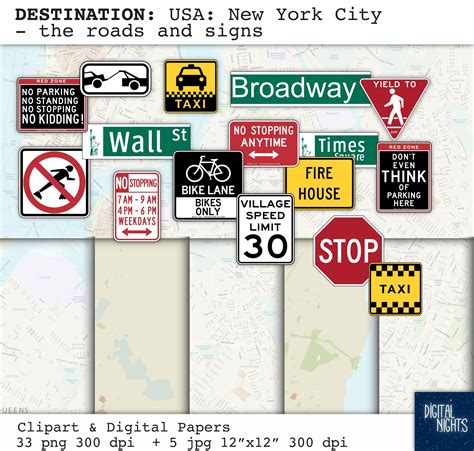 Destinations New York City Road Trip Nyc Street Signs