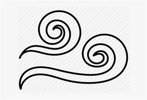Pictures Of Wind Blowing Line Art Transparent Png 640x480 Free