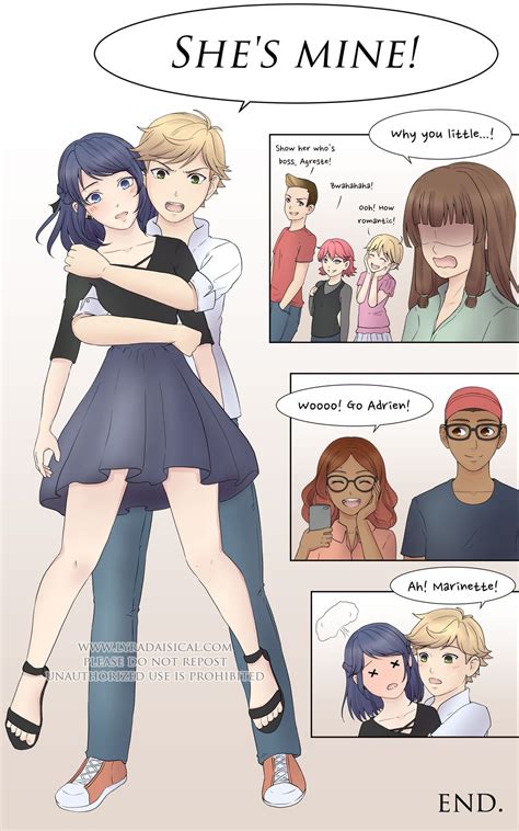 She’s Mine Was My First “long” Fan Comic For Miraculous And It Was Inspired By A Chapter Of