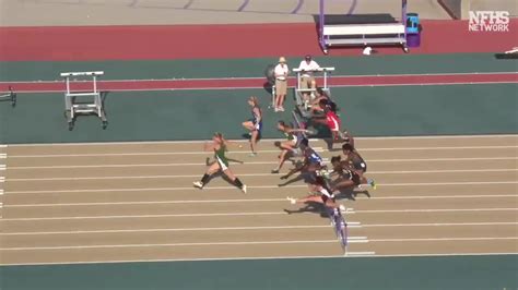 High School Girls 100m Hurdles Class B Finals 1 Lhsaa State Outdoor