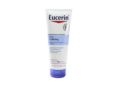 Eucerin Skin Calming Daily Moisturizing Creme 8 Oz Ingredients And Reviews