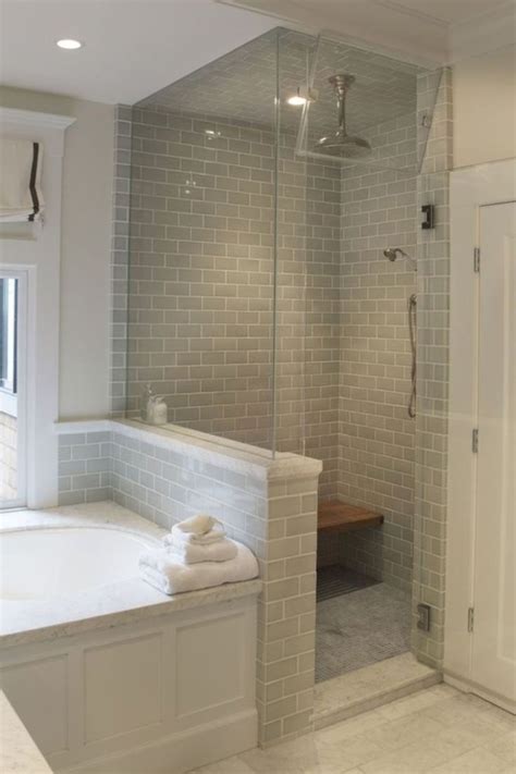 58 Beautiful Subway Tile Bathroom Remodel And Renovation With Images