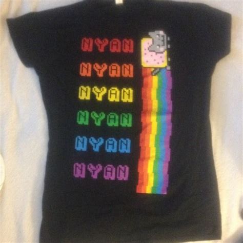 Nyan Cat Shirt Hardly Worn From Hot Topic So Even Though It Says Its