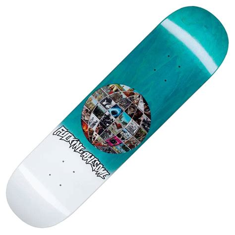 Fucking Awesome Univision Skateboard Teal Stain Deck 825