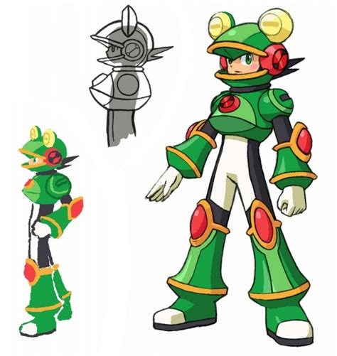 Mega Man Battle Network 5 Team Protoman Concept Art