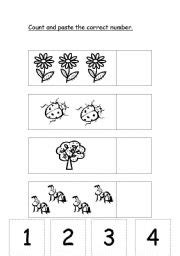 English teaching worksheets: Counting