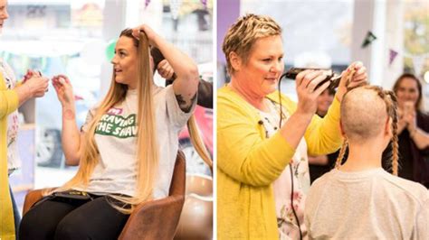 Woman Shaves 40 Inches Of Hair For Brave The Shave Campaign Allure