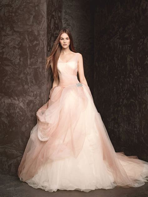 Pink The New White A Pretty Ombre Tulle Ball Gown By