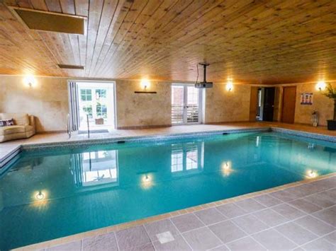 10 holiday cottages with private indoor swimming pools on