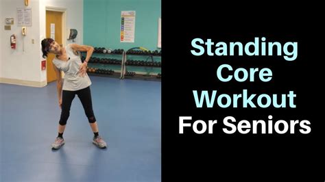 Standing Ab Workout For Seniors YouTube