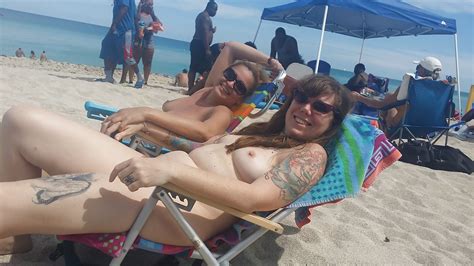 Tattooed Hairy Slut At Haulover Beach Florida Porn Pictures XXX Photos Sex Images