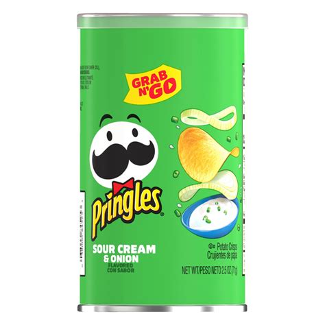 Save On Pringles Potato Crisps Sour Cream And Onion Order Online Delivery
