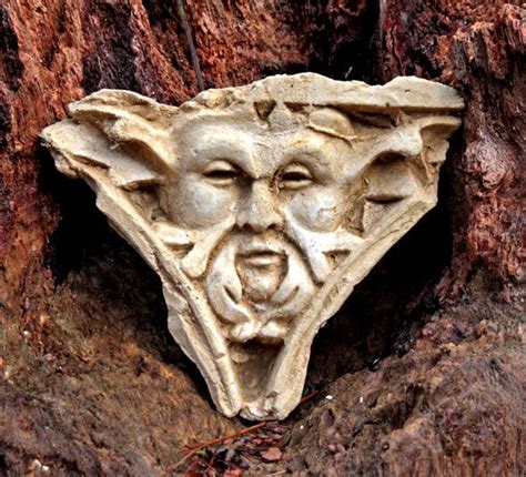 Alphedia had a visit from the green man as she sat in the sun in her garden. Heritage Green Man - Spirit of the Green Man