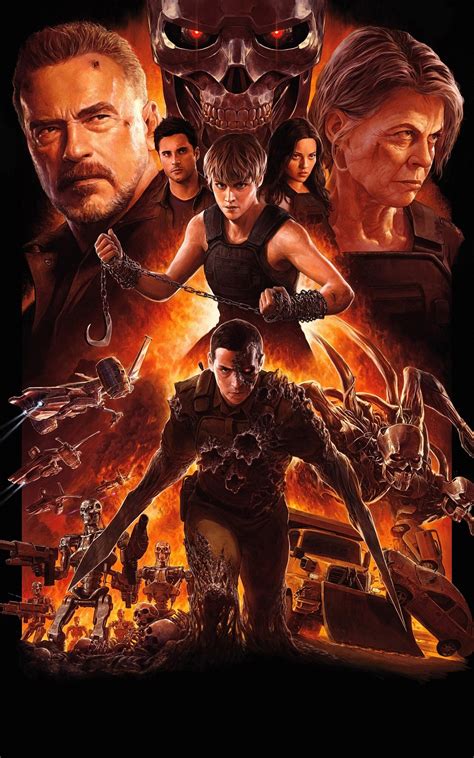 Terminator Dark Fate 2019 Ver2 Gloss Poster 17x 24 Inches Etsy