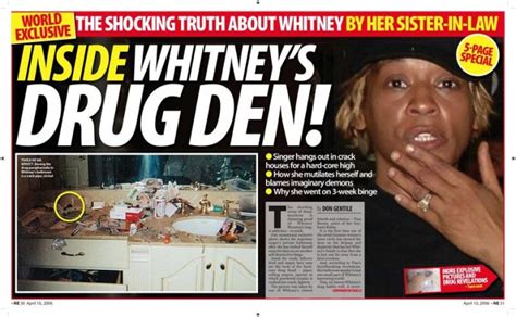 Kanye West Drops K On Photo Of Whitney Houston S Drug Infested