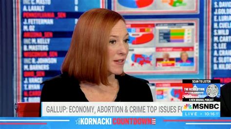 MSNBC S Jen Psaki Throws Up Hands On Inflation Not A Lot Democrats Could Do About That Reality