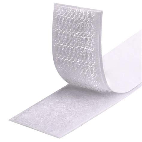 Velcro® Tape Hook And Loop Sew On White 20mm Celloexpress
