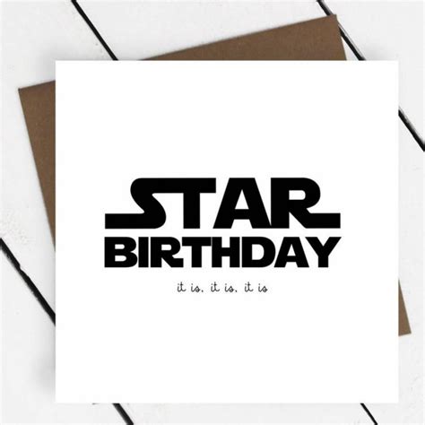 94 Star Wars Birthday Ecard Dark Birthday Cards Funny Card Star
