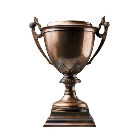 Bronze Trophy Cup Champion 3d Achievement Png Transparent Image And
