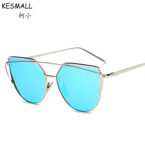 kesmall 2018 color brand design sunglasses lady color sun glass lens fashion sunglasses woman