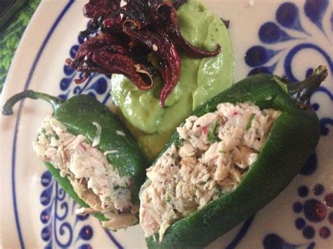 Receta Chiles Rellenos Con Atún Turimexico