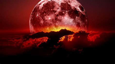 Download Lunar Eclipse Wallpaper Hd Blood Moon By Carlosruiz Lunar