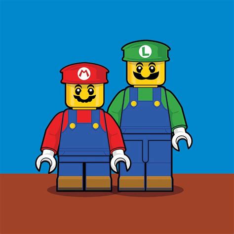 Lego Mario Bros By Dan Shearn Sg Minifigures