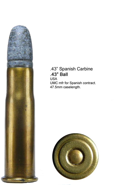 43″ Spanish Carbine Military Cartridges