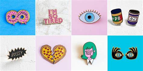 13 Best Enamel Pins For Every Style 2018 Quirky Pin Sets For Jackets
