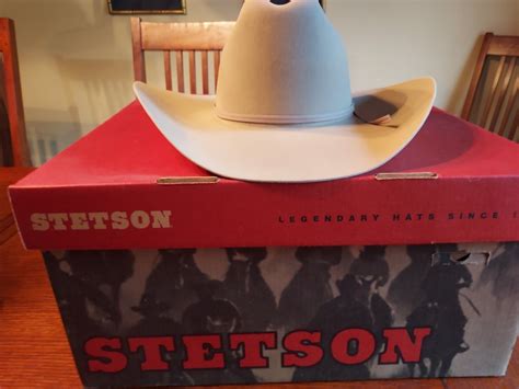 New Stetson 5x D4 Ranch Tan Cowboy Hat Sf0575d440 Size 7 Ebay