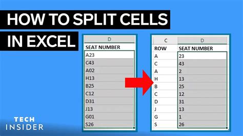 How To Split A Number In Excel Into Two Cells Printable Templates