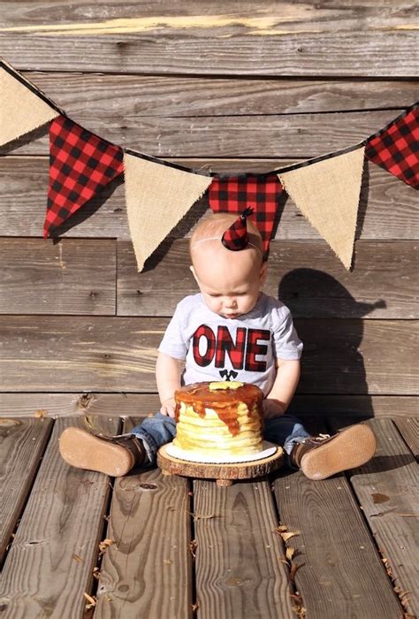 Little lumberjack 1st birthday lunch napkins 16ct 6 1/2in x 6 1/2in paper. Kara's Party Ideas Rustic Lumberjack Birthday Party | Kara's Party Ideas