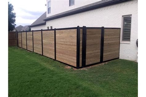 How To Build A Horizontal Fence With Metal Post So If You Consider