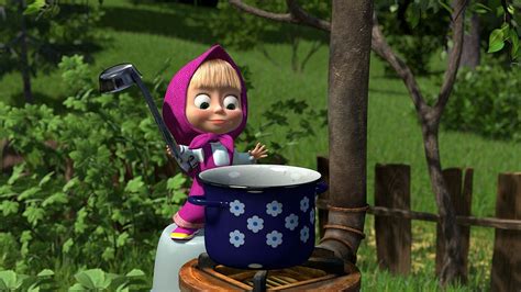 Masha And The Bear Hd Wallpaper Background Image 1920x1080 Id245770 Wallpaper Abyss