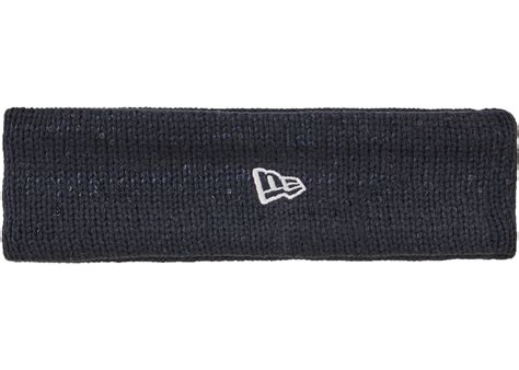 Supreme New Era Sequin Arc Logo Headband Navy Fw18 Us